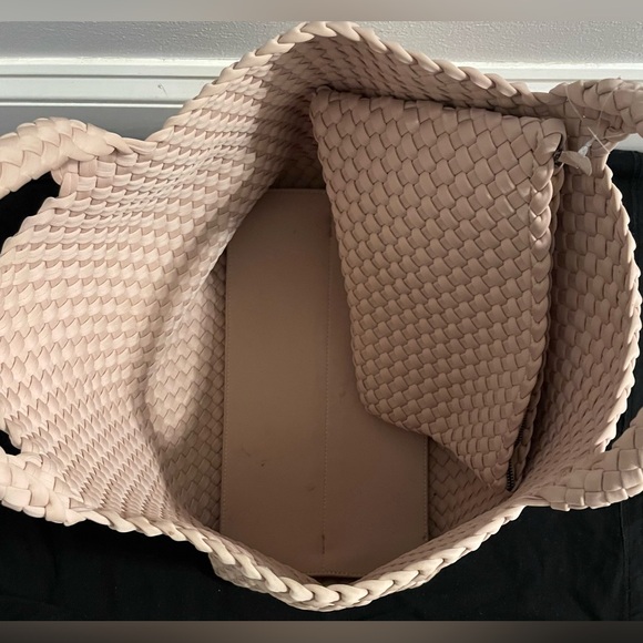 NAGHEDI St. Barths Medium Woven Tote Bag - Picture 12 of 16